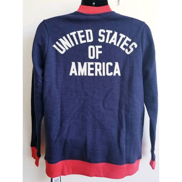 Under Armour Men's UA USA Cold Gear Zip up Jacket United States Of America Patch - Picture 1 of 6